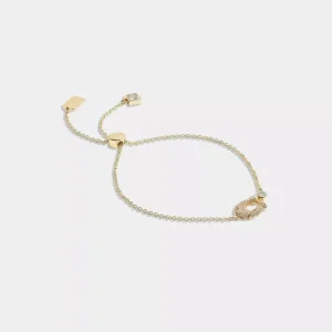 Armband Mit Schiebeverschluss Und Pavé Signature*COACH Fashion