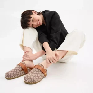 Blake Clogs Aus Textilem Signature Jacquard*COACH Best