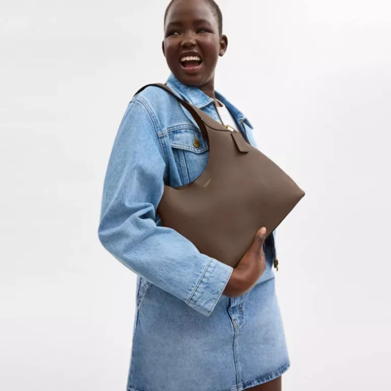 Brooklyn Schultertasche 28*COACH Best Sale