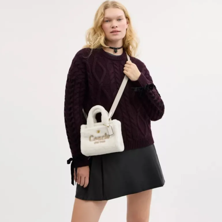 Cargo Tote 20 aus Lammfell*COACH Cheap