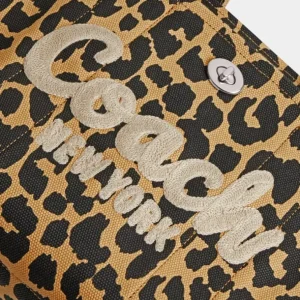 Cargo Tote Mit Leoparden Print*COACH Flash Sale