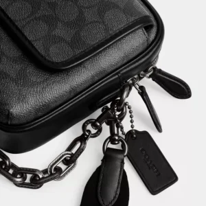 Charter Umhängetasche 24 Aus Signature Canvas Mit Umschlag*COACH New