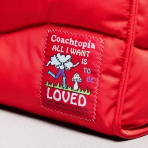 topia Loop Gesteppte Wavy Tote*COACH Best Sale