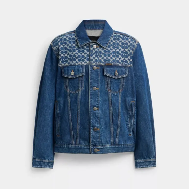 Denim-Trucker*COACH Discount