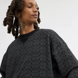 Essential Signature Rundhalspullover*COACH Shop