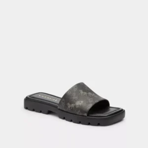 Florence Sandale mit „Horse and Carriage“-Print*COACH Fashion