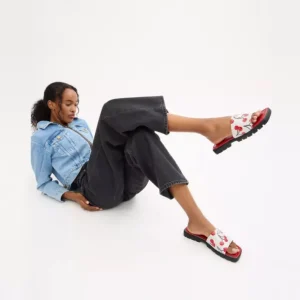 Florence Sandale mit Kirschprint*COACH Outlet