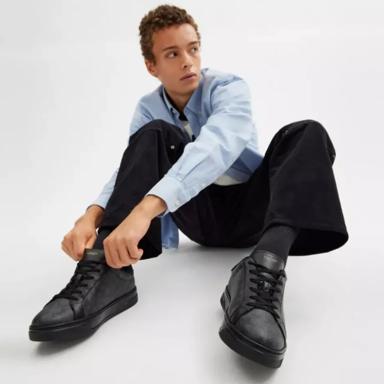 High Line Sneaker In Signature Canvas*COACH Outlet