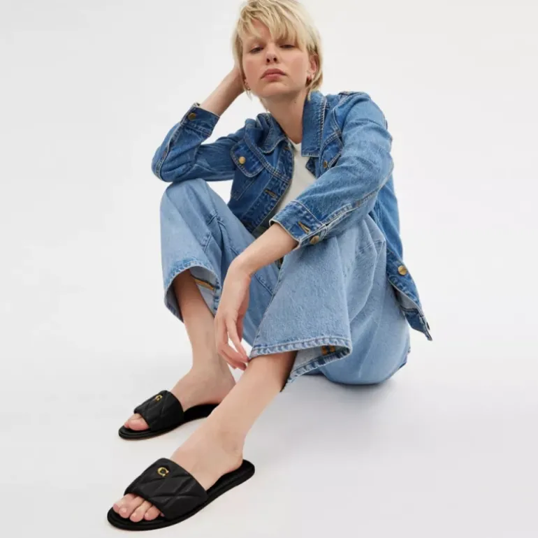 Holly Sandale Mit Steppung*COACH Cheap