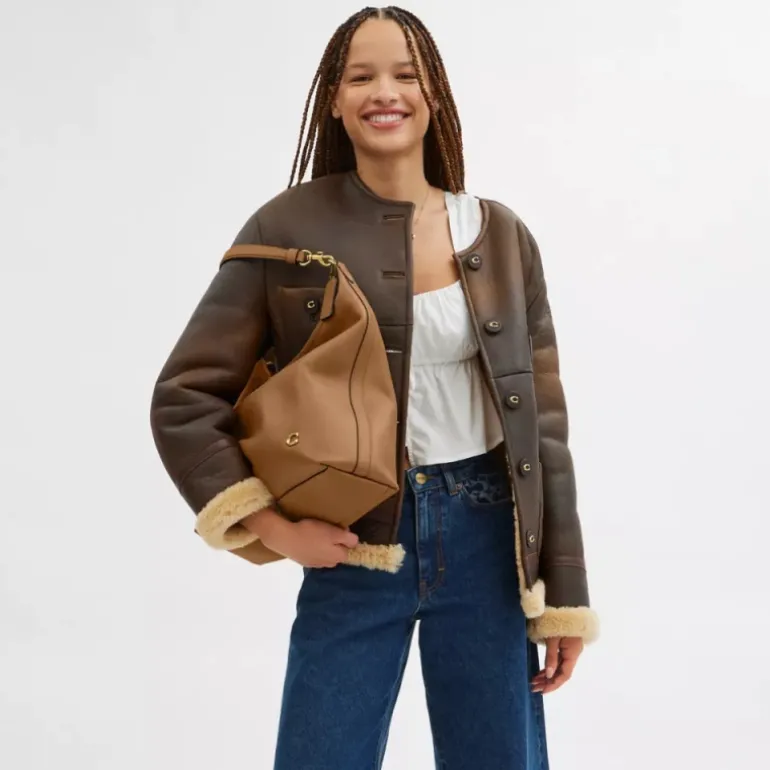 Juliet Schultertasche 38*COACH Best Sale