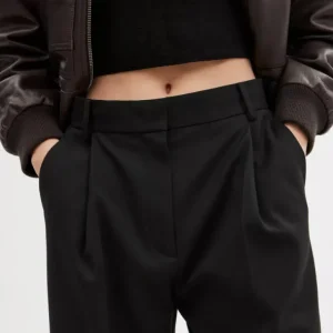 Kurze Hose Mit Weitem Bein Und Innennaht*COACH Sale