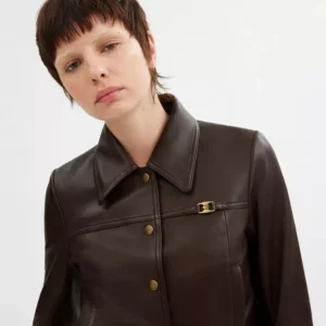 Kurze Jacke Mit Druckknöpfen Vorn*COACH Store