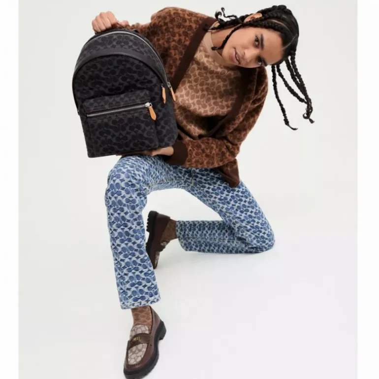 Loafer Mit Charakteristischem Jacquard Und Charakteristischer Münze*COACH Best