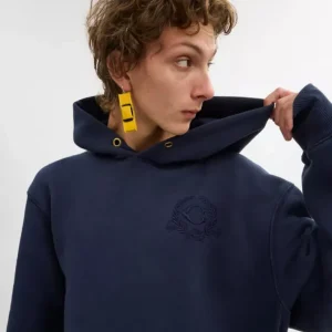 Oversized-Hoodie aus Biobaumwolle mit Signature-Wappen*COACH Best