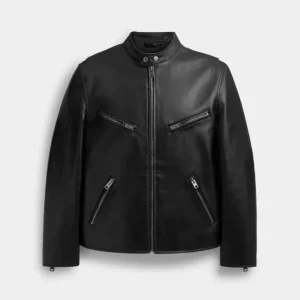 Racer Jacke Aus Leder*COACH Best