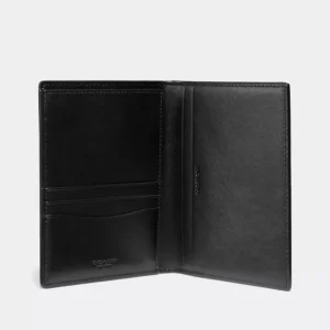 Reisepassetui Aus Charakteristischem Canvas*COACH Sale