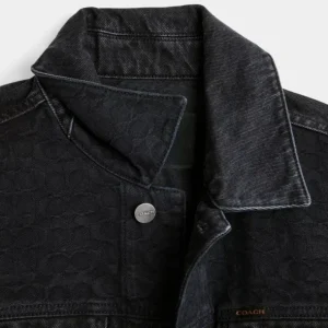 e Denim Jacke Aus Biobaumwolle*COACH Online