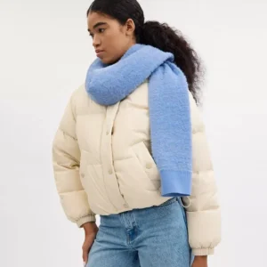 Signature-Schal mit Metallic-Akzenten*COACH Clearance