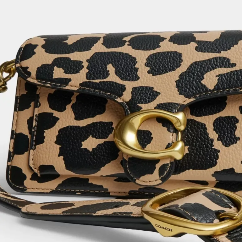 Tabby Schultertasche 20 mit Leopardenprint*COACH Store