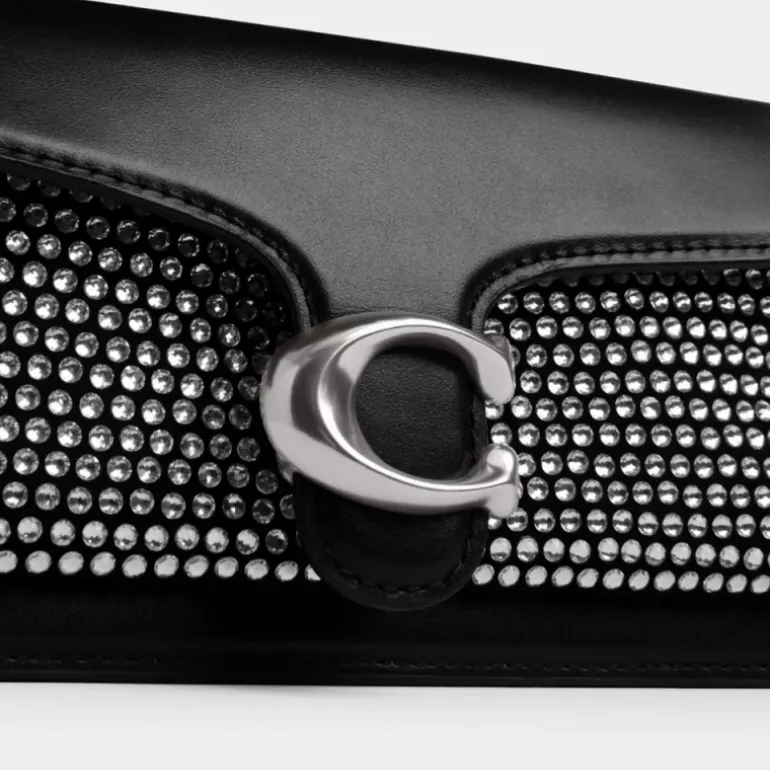 Tabby Schultertasche 28 mit Kristallen*COACH Discount