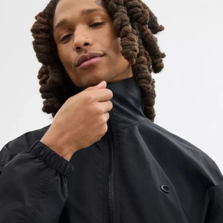 Windbreaker Aus Recyceltem Polyester*COACH Hot