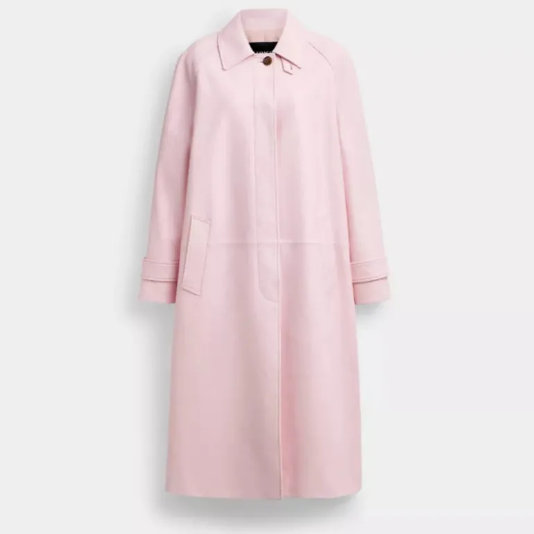 Windjacke aus Leder*COACH Sale