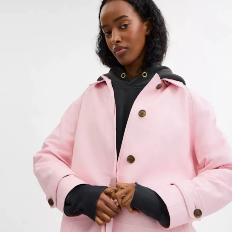 Windjacke aus Leder*COACH Sale